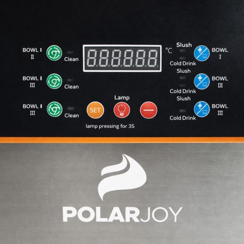 3 tartályos jégkásagép