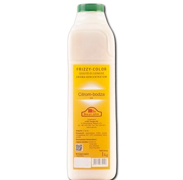 Frizzy-Color citrom-bodza ízű szirup 1 Kg