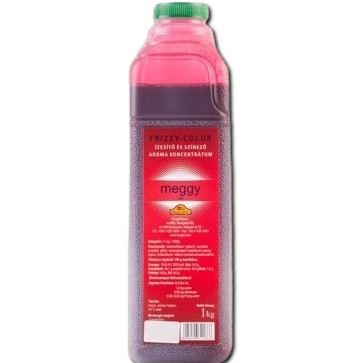Frizzy-Color meggy ízű szirup 1 Kg