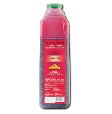 Frizzy-Color  málna ízű szirup 1 Kg
