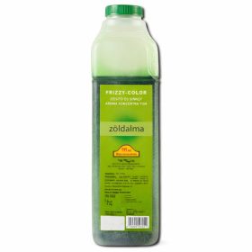 Frizzy-Color zöldalma ízű szirup 1 Kg