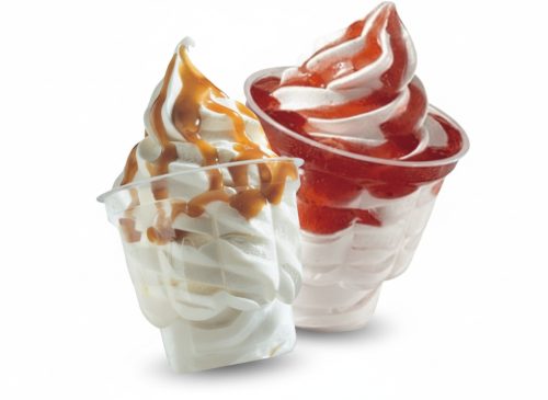 Műanyag fagylaltos kehely (Sundae pohár) (100 db/csomag)