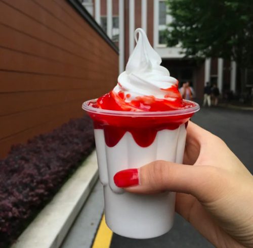 Műanyag fagylaltos kehely (Sundae pohár) (100 db/csomag)