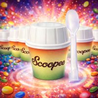 Scoopee pohár szett